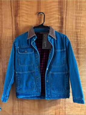 AGAPO Denim Jacket with flannel lining XS